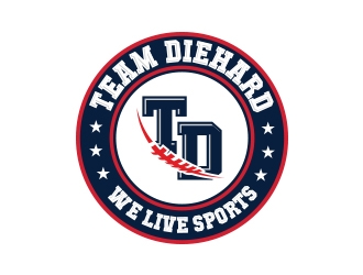 Team Diehard logo design by MarkindDesign