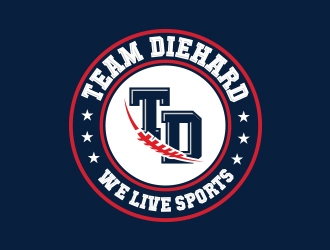Team Diehard logo design by MarkindDesign