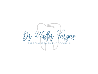 Dr Walter Vargas  Endodoncia or  Dr. Walter Vargas Especialista en Endodoncia logo design by Adundas