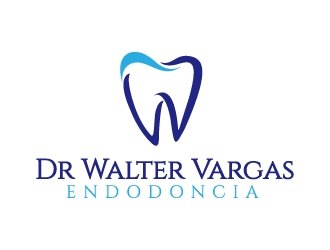 Dr Walter Vargas  Endodoncia or  Dr. Walter Vargas Especialista en Endodoncia logo design by jaize