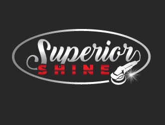 Superior Shine logo design by d1ckhauz