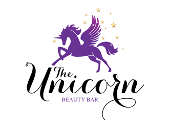 The Unicorn Beauty Bar logo design by logolady