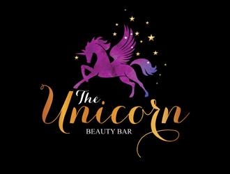 The Unicorn Beauty Bar logo design by logolady