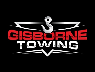 Gisborne Towing logo design by MAXR