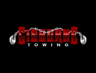 Gisborne Towing logo design by Kruger