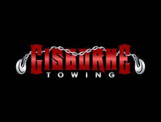 Gisborne Towing logo design by Kruger