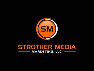Strother Media Marketing, LLC. logo design by ammad