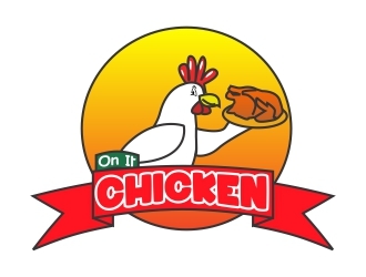 On It Chicken  logo design by ElonStark