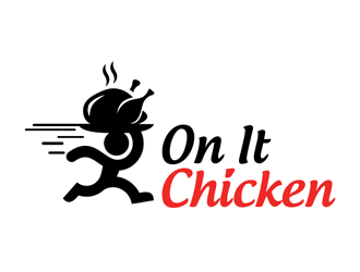 On It Chicken  logo design by logolady