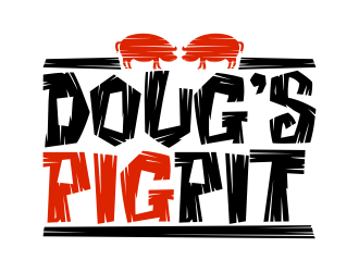Doug’s Pig Pit logo design by rykos