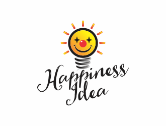 Happiness Idea logo design by perspective
