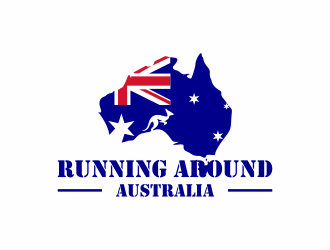 Running Around Australia logo design by haidar