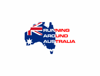 Running Around Australia logo design by haidar