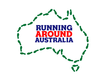 Running Around Australia logo design by DPNKR