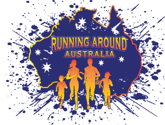 Running Around Australia logo design by AYATA