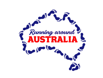 Running Around Australia logo design by DPNKR
