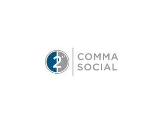 2 Comma Social logo design by ndaru