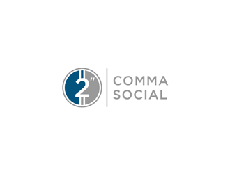 2 Comma Social logo design by ndaru