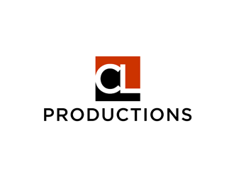 CL Productions logo design by bomie