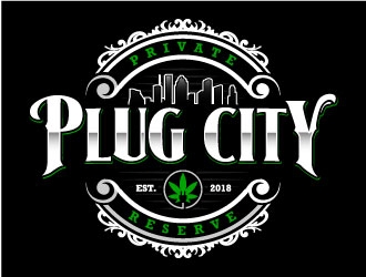 PLUG CITY logo design by daywalker