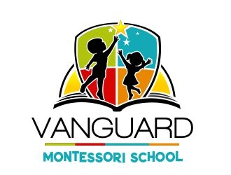 Vanguard Montessori School  logo design by veron