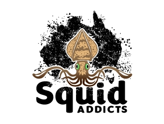 Squid Addicts logo design by josephope