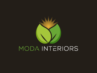 Moda Interiors logo design by pencilhand