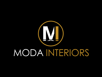 Moda Interiors logo design by giphone