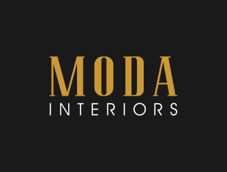Moda Interiors logo design by mikael
