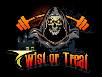 Twist or Treat (logo name) Twisted Cycle (Company Name)  logo design by uttam