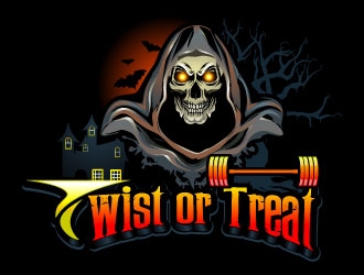 Twist or Treat (logo name) Twisted Cycle (Company Name)  logo design by uttam