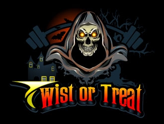 Twist or Treat (logo name) Twisted Cycle (Company Name)  logo design by uttam