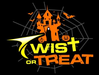 Twist or Treat (logo name) Twisted Cycle (Company Name)  logo design by daywalker