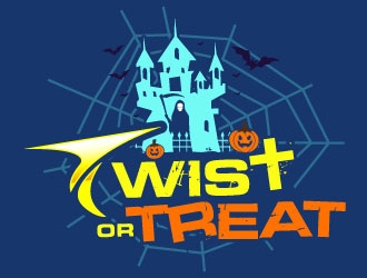 Twist or Treat (logo name) Twisted Cycle (Company Name)  logo design by daywalker