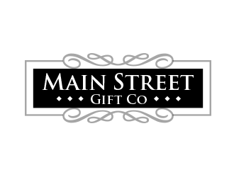 Little Gift Shop on Main  Or Main Street Gift Co logo design by BeDesign