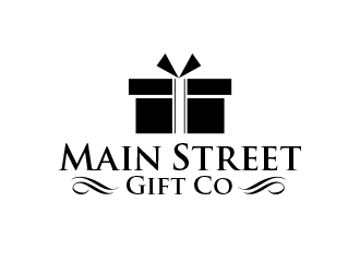 Little Gift Shop on Main  Or Main Street Gift Co logo design by BeDesign