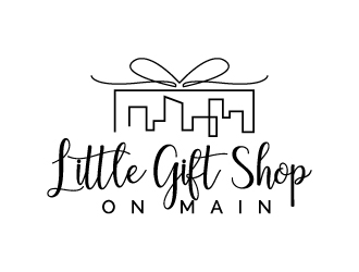 Little Gift Shop on Main  Or Main Street Gift Co logo design by jaize