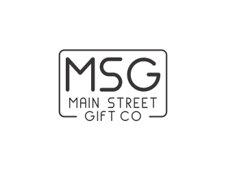 Little Gift Shop on Main  Or Main Street Gift Co logo design by Akli