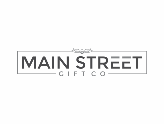 Little Gift Shop on Main  Or Main Street Gift Co logo design by mutafailan