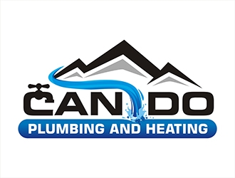 Can Do Plumbing and Heating logo design by gitzart