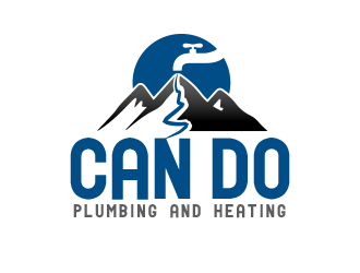 Can Do Plumbing and Heating logo design by BeDesign