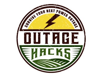 Outage Hacks logo design by shere