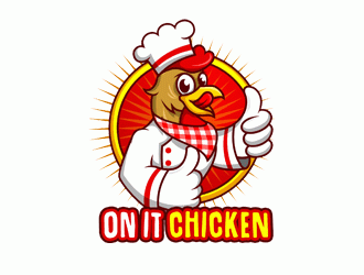 On It Chicken  logo design by DonyDesign