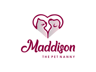 Maddison The Pet Nanny logo design by JessicaLopes
