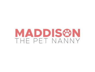 Maddison The Pet Nanny logo design by Akli