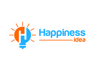 Happiness Idea logo design by bomie