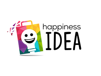 Happiness Idea logo design by megalogos