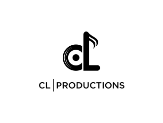 CL Productions logo design by ammad