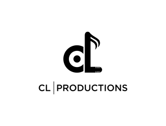 CL Productions logo design by ammad