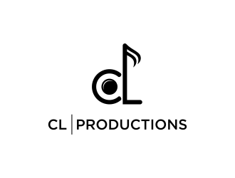 CL Productions logo design by ammad